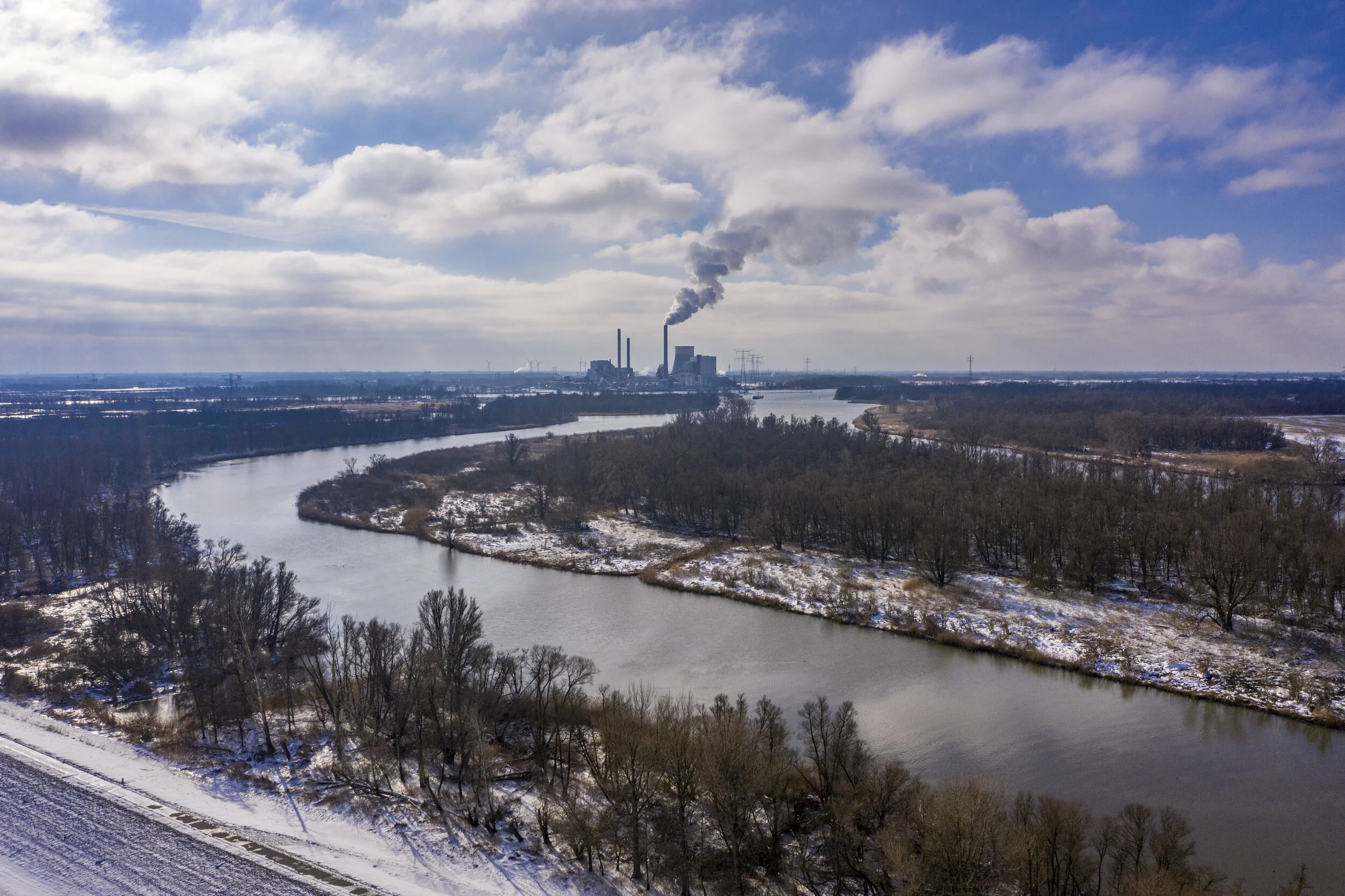 Amer centrale, Geertruidenberg in de sneeuw