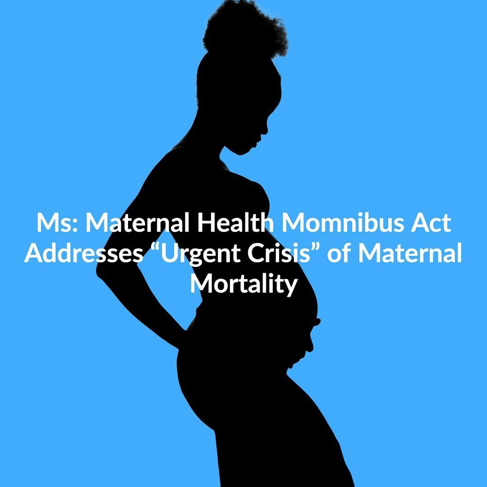 &ldquo;The bill builds on existing legislation to address every dimension of the maternal health crisis in America comprehensively, expanding health care postpartum and allocating resources to study the social determinants of Black maternal mortality