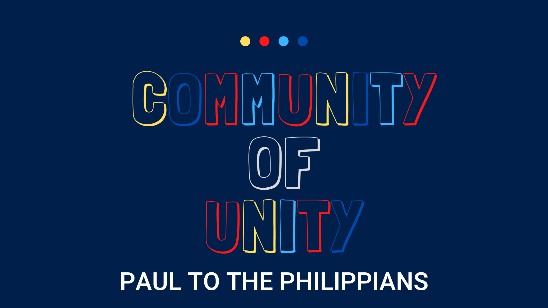Community of Unity