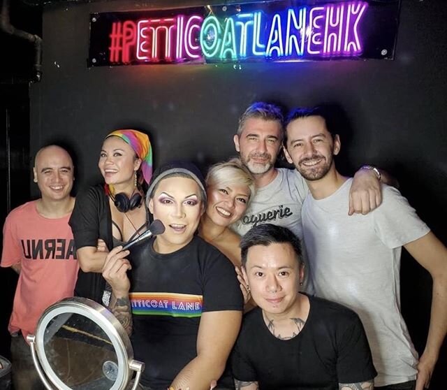 Behind the scenes of one of Petticoat Lane's live streams. ✨