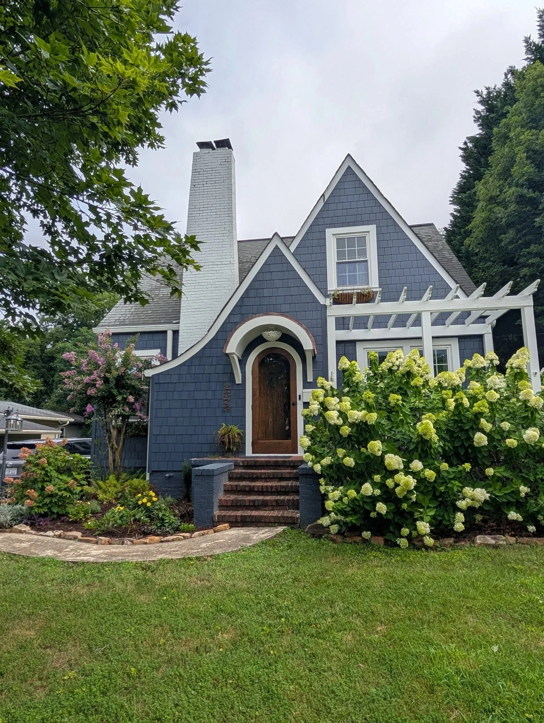 A Historic Storybook Home gets an exterior update
