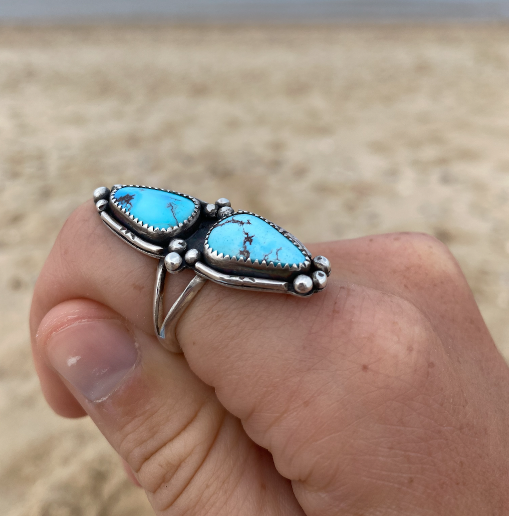 Golden Hill Statement Ring 