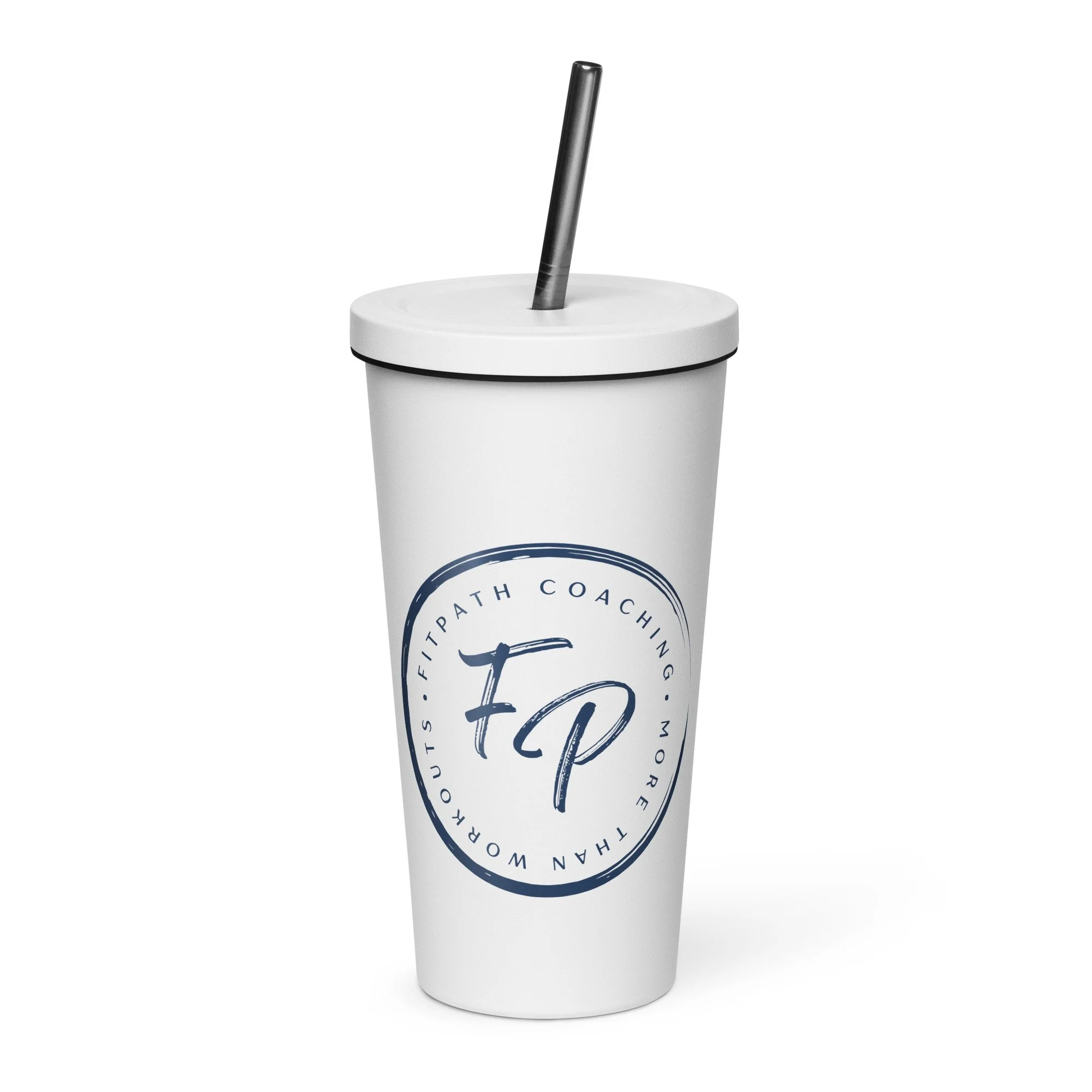 FP Insulated Tumbler Navy Logo