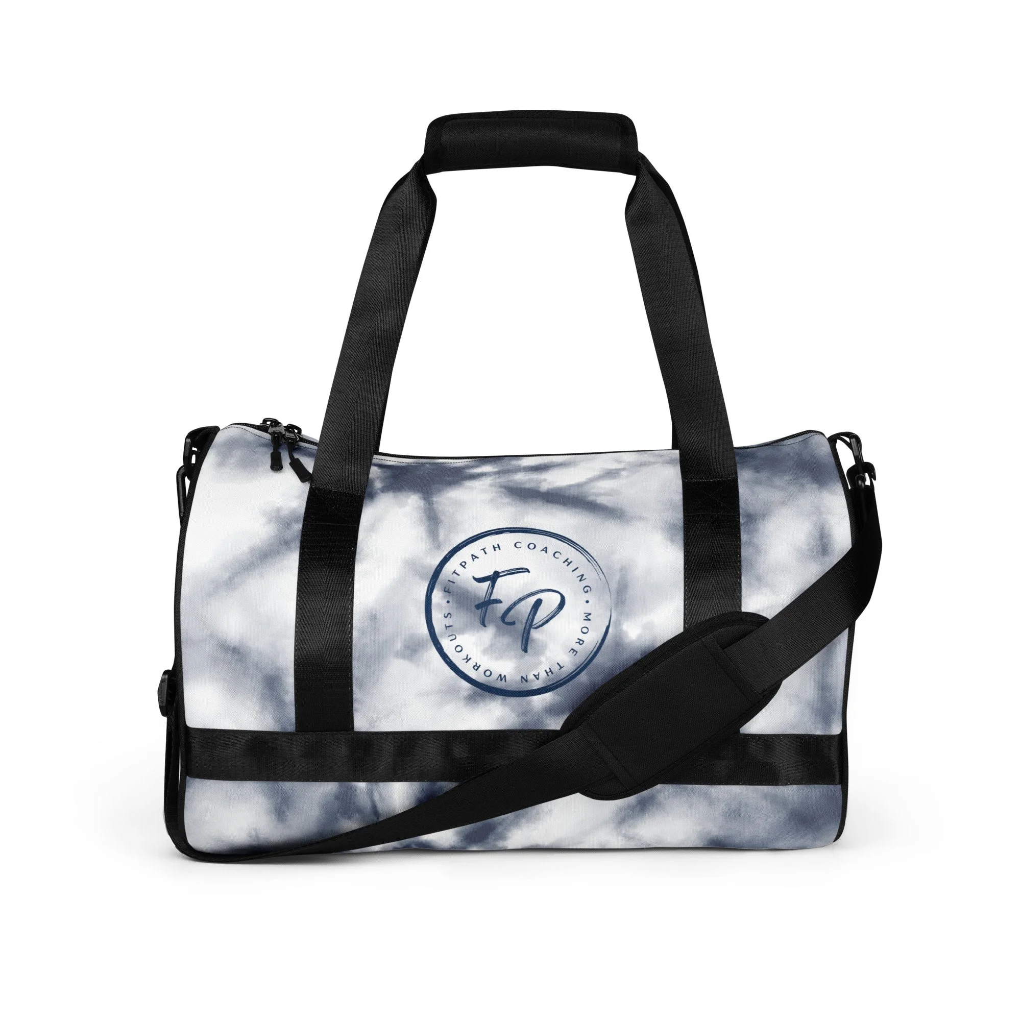 Tie dye gym bag Navy