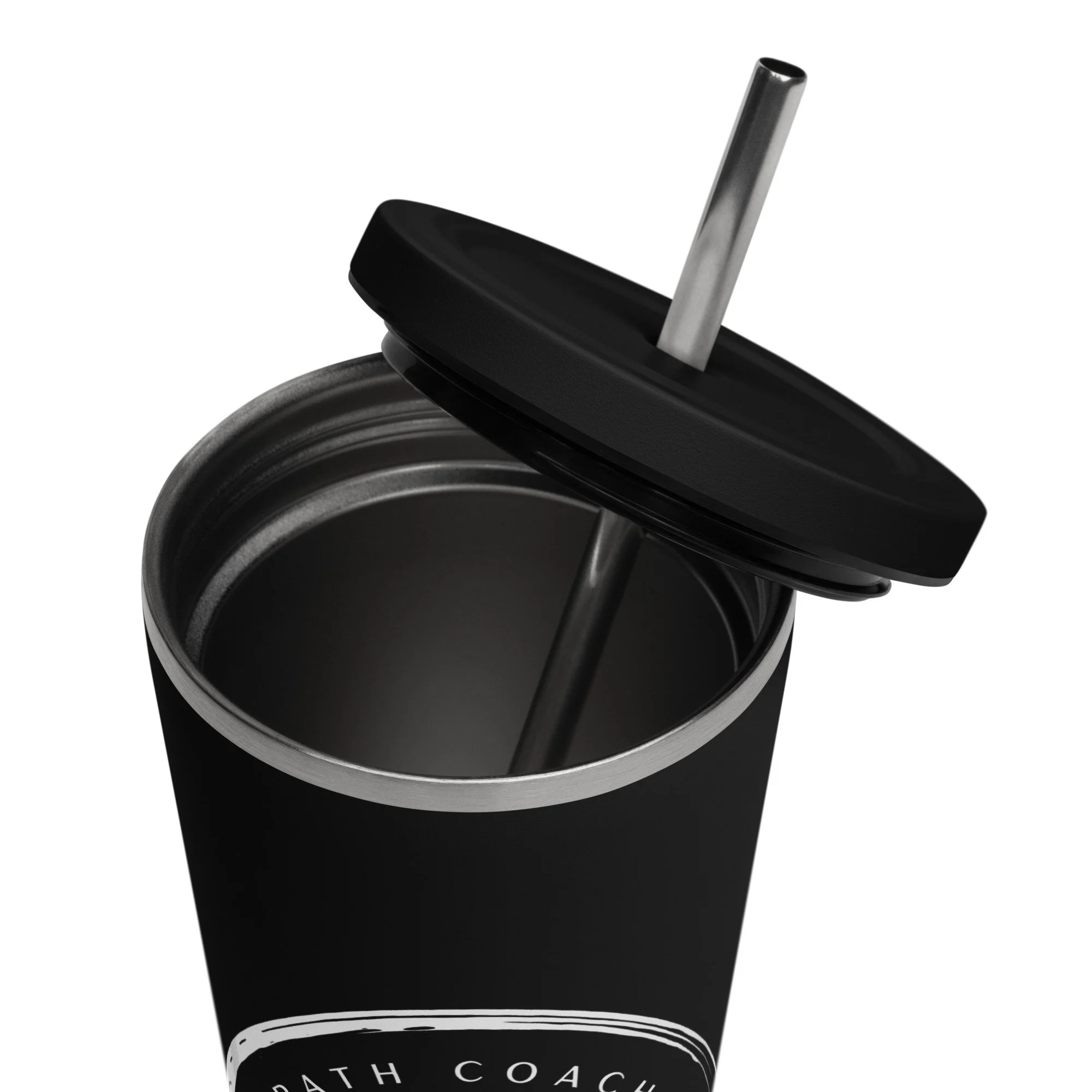 FP Insulated Tumbler White Logo