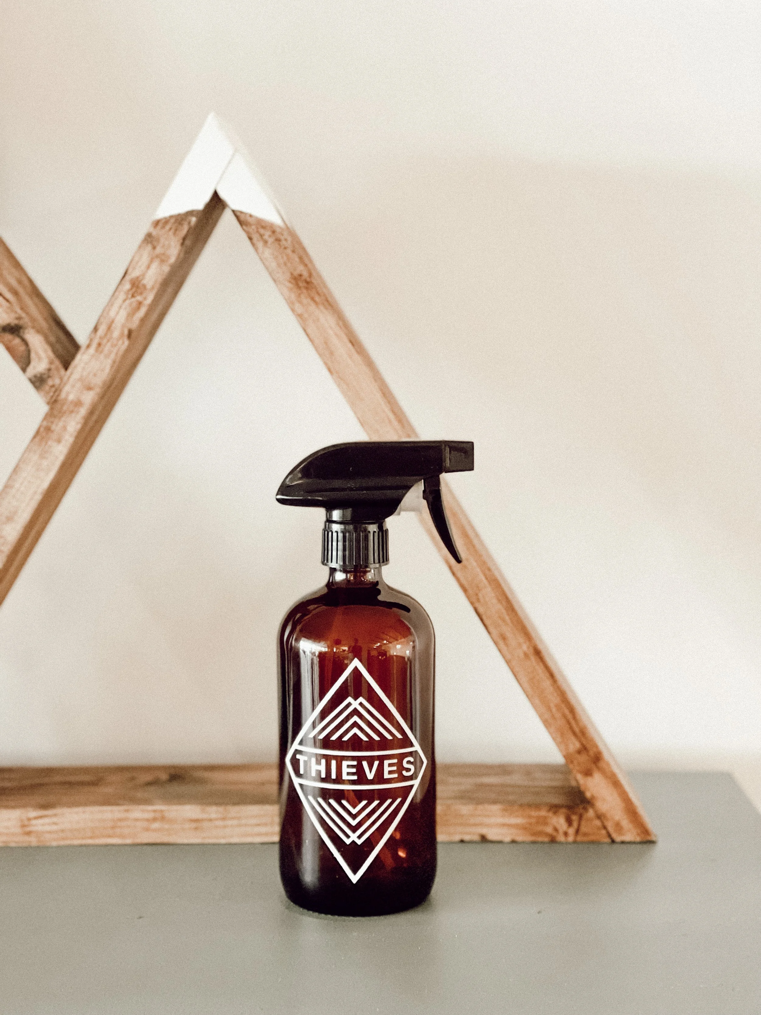 Thieves Cleaner Geometric Label