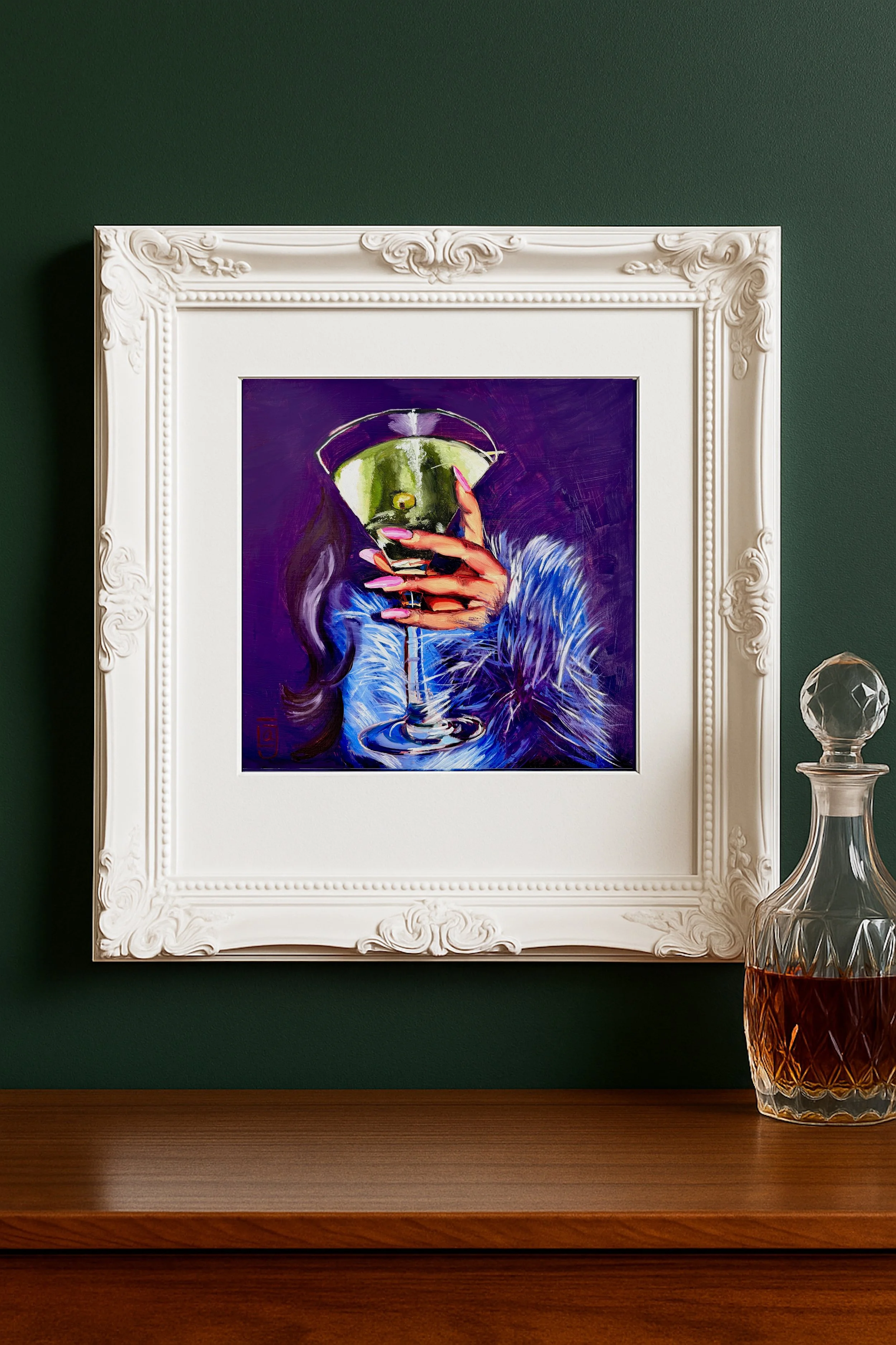Party Animal_product image_white lacquer frame.jpg (Copy) (Copy)