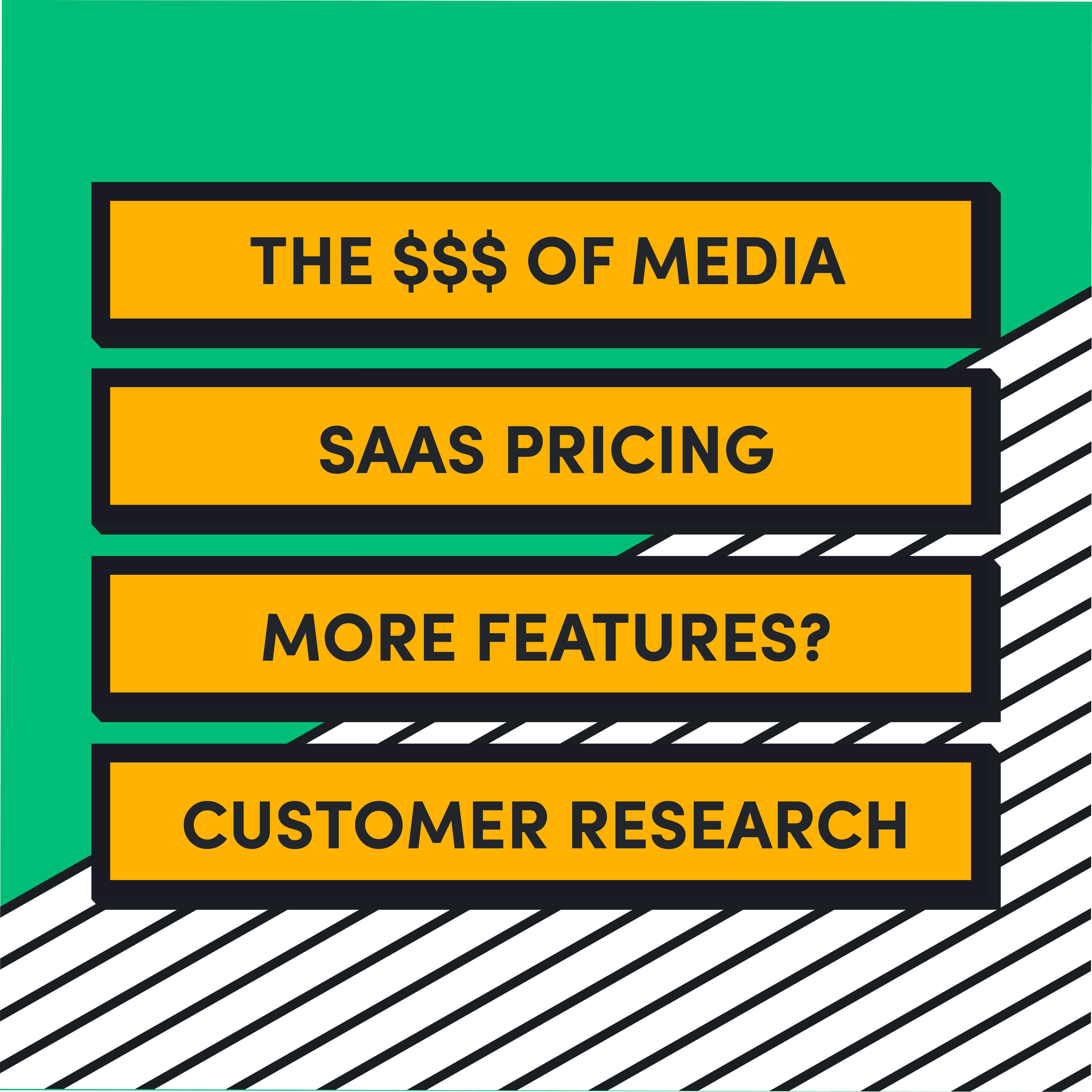 The Cost of a Media Marketing Channel, SaaS Pricing Fundamentals, and Customer Research