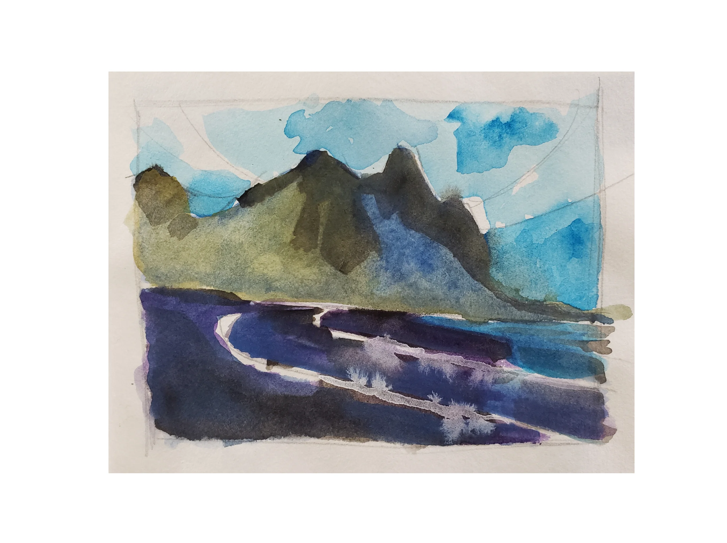 Landscape Watercolor 01