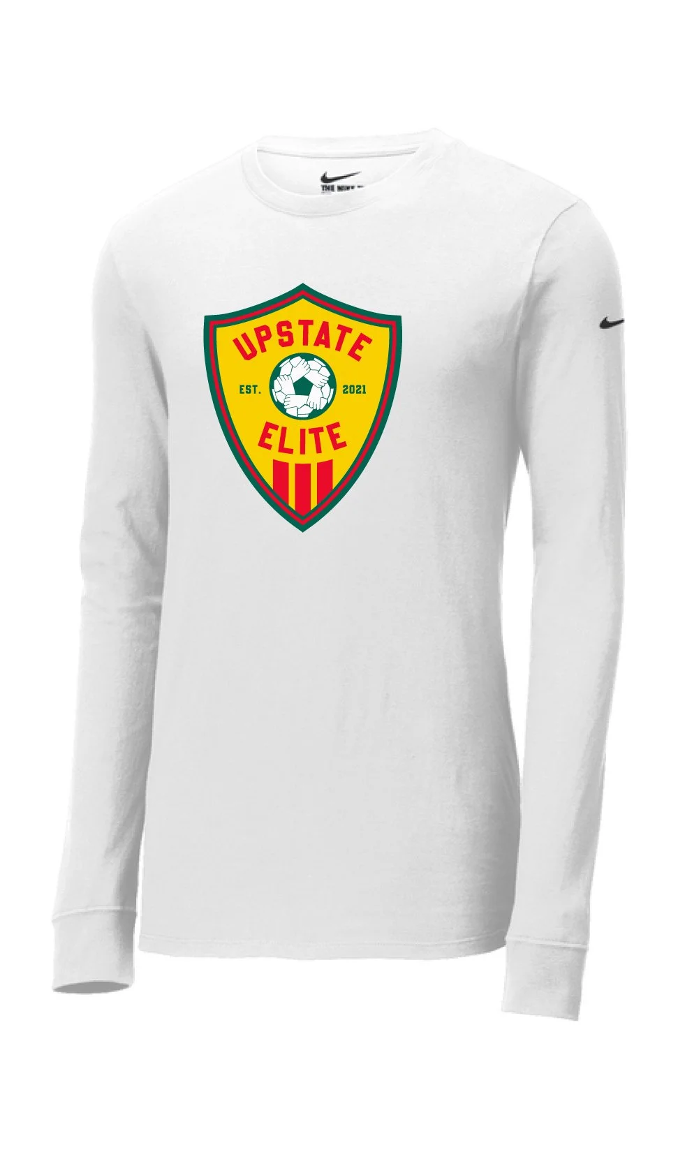 NKBQ5230 Nike Dri-FIT Cotton/Poly Long Sleeve Tee