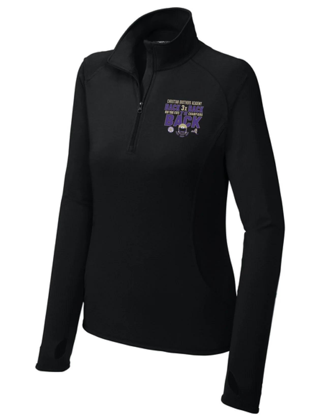 b2b LST850  Sport-Tek® Women's Sport-Wick® Stretch 1/4-Zip Pullover