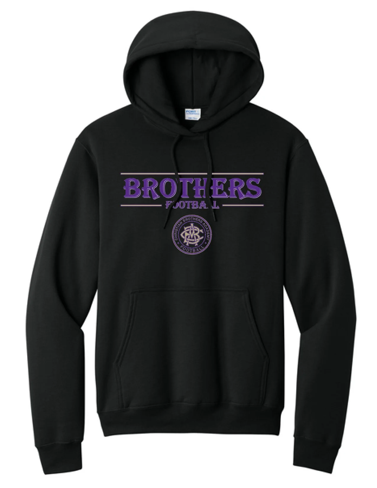 PC78HT Port & Co™ Tall Core Fleece Pullover Hooded Sweatshirt-crest