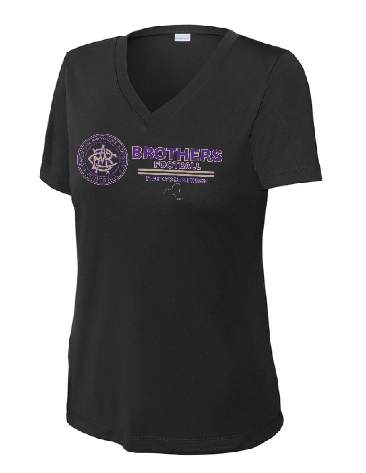 Ladies VNeck performance tshirt LST353 (state)