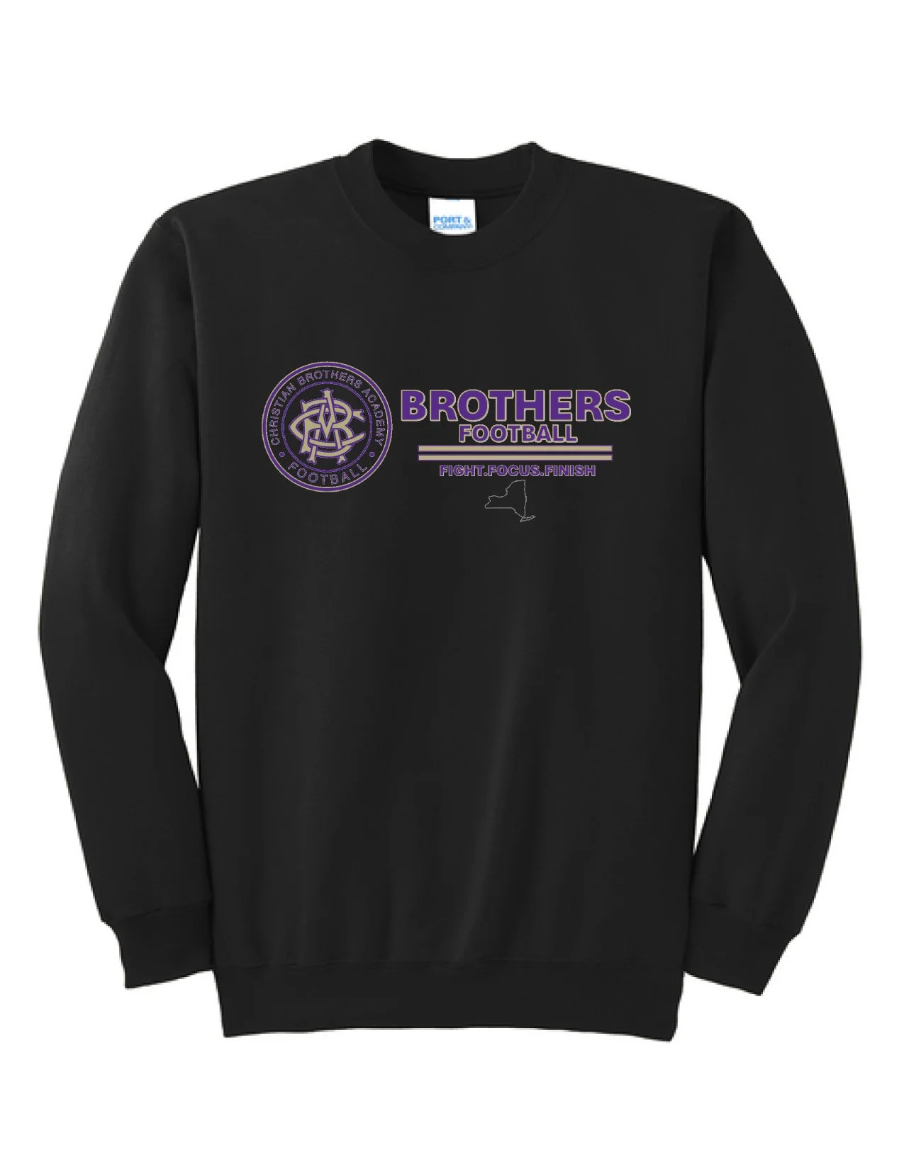 Port & Co™ Tall Essential Fleece Crewneck Sweatshirt PC90T (state)