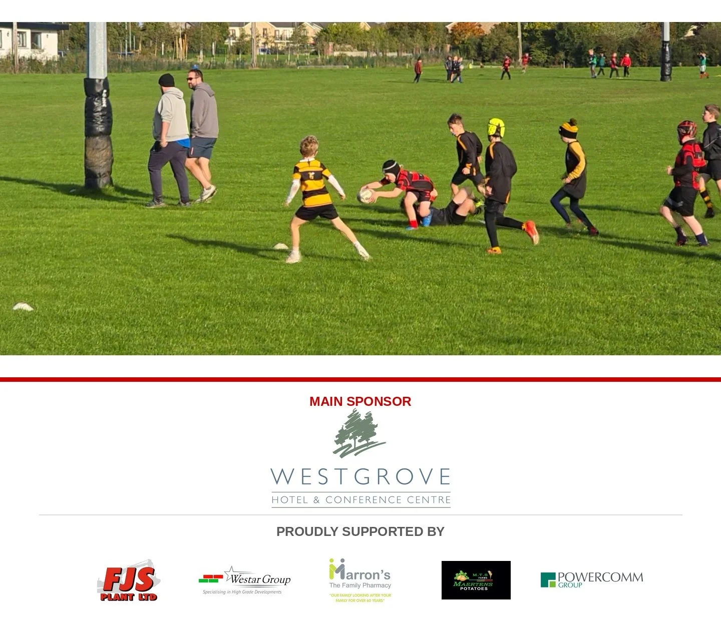 Our Minis U9s put on a fantastic display today and we could not be prouder of them! 💪🔴⚫

There were big tackles, lovely passing between the hands and some brilliant tries on show, exactly the kind of rugby we love to see from our youngest players. 