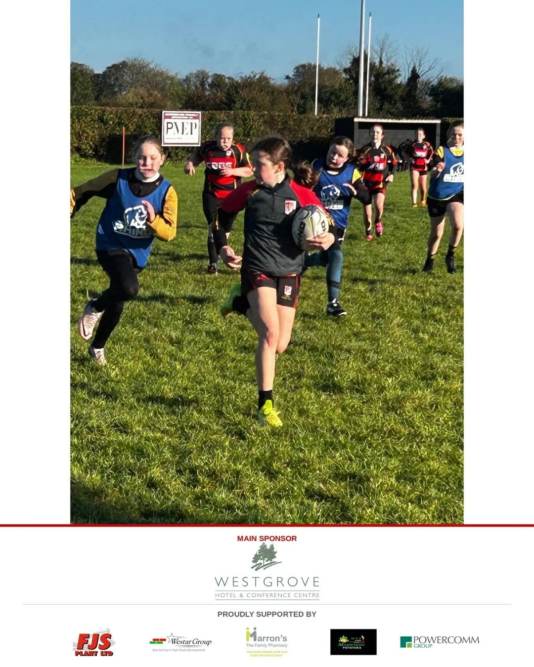 🖤❤️ What a day for our Minis Girls U12!

Three games, tired legs, big smiles and some seriously impressive performances from right across the squad. 👏

There were strong carries, brave tackles and support lines that just kept coming. Best of all, t