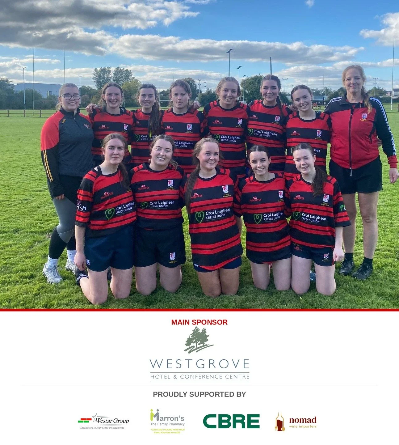 First one of the season done! 🖤❤️

Ballinagappa Road was the place to be on Sunday as our Senior Women opened their Women's Leinster League Div 6 campaign against New Ross 2. 🏉

There was fantastic rugby played right across the pitch, with everyone