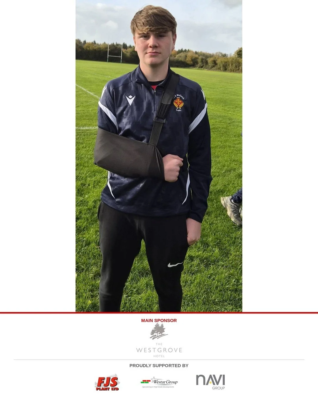 👏 A big well done to the North Midlands U16 squad, who came through their second round Shane Horgan Cup match against Metro and were presented with their club kit afterwards. 🖤❤️

Representing Clane on that squad is Shaunie Cardwell, who is current