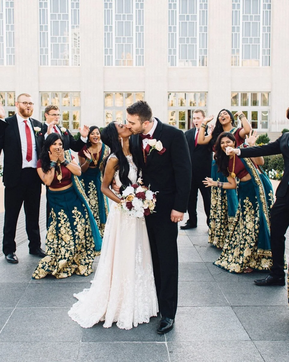 The kind of love that the whole bridal party celebrates 💍✨

#events #wedding #oklahomacity