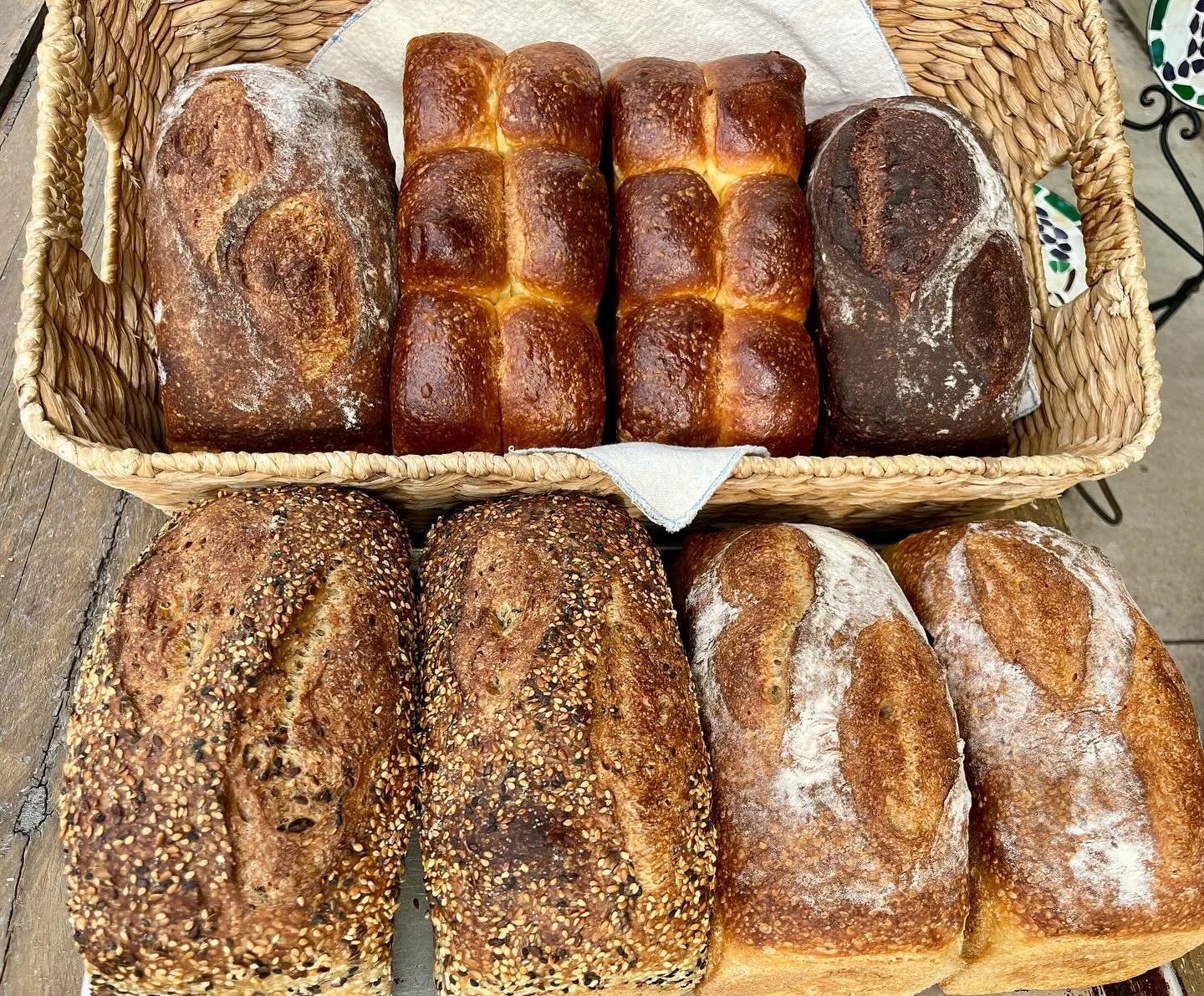 Featuring a variety of Jacob&rsquo;s beautiful sourdough bread this week. 
Using Moxie flour 

#bread #bakery #community #bouldercolorado #boulderbakery ##5280eats #cureorganicfarm #shamanesbakery #buylocalcolorado #moxiebreadco