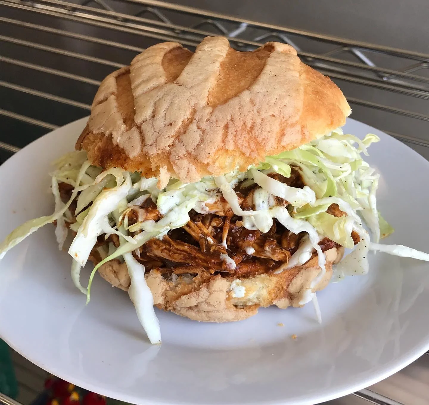 CINCO DE MAYO!!! Come in on this beautiful snowy day for our delicious chicken mole on our sweet concha bread with cilantro crema cabbage slaw. 

#community #boulder #boulderlife #cincodemayo #5280eats #shamanesbakery