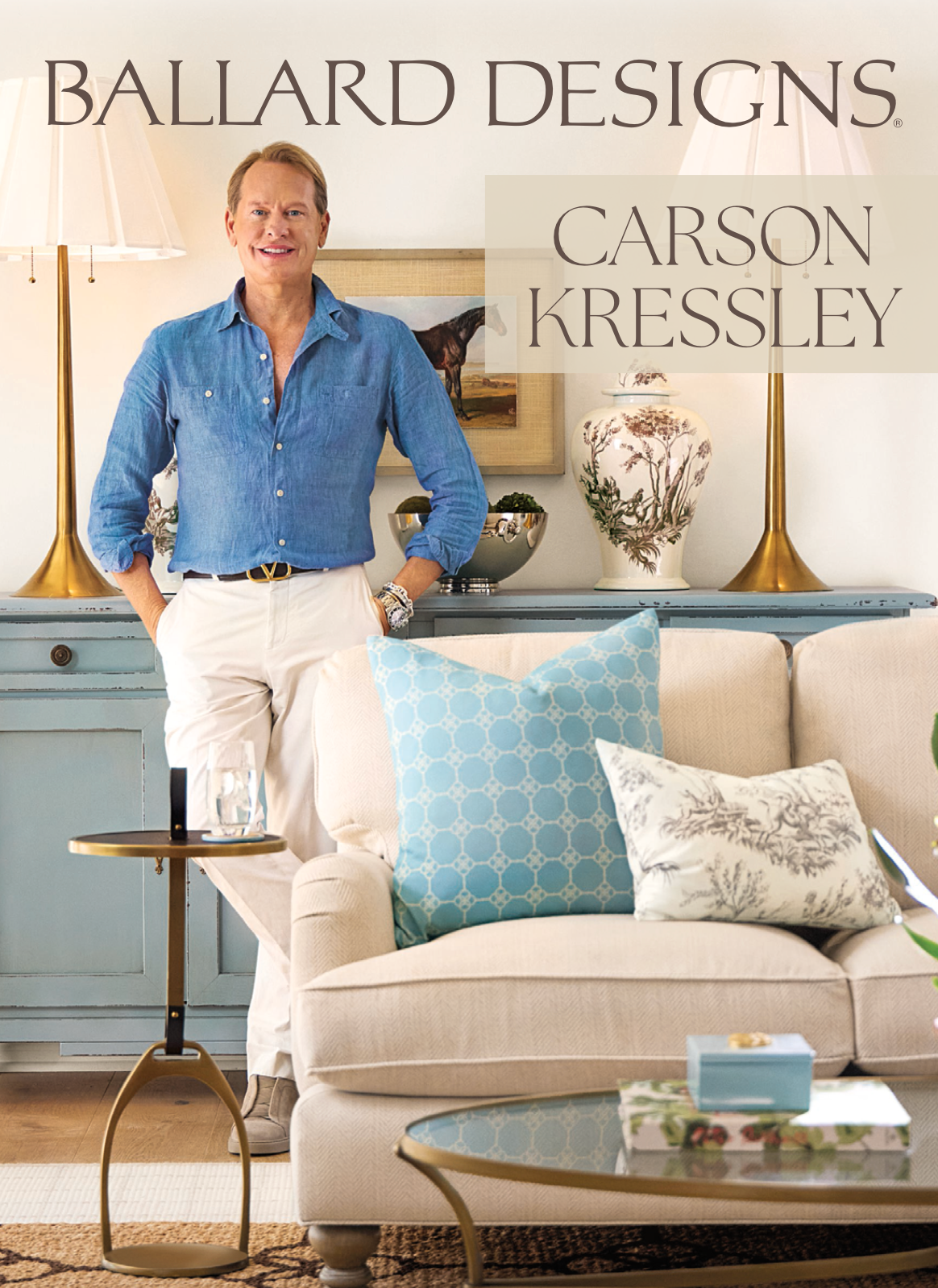Our Conversation with Carson Kressley to Talk Design and His Collaboration with Ballard Designs