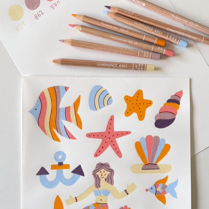 L'été x Caran d'Ache