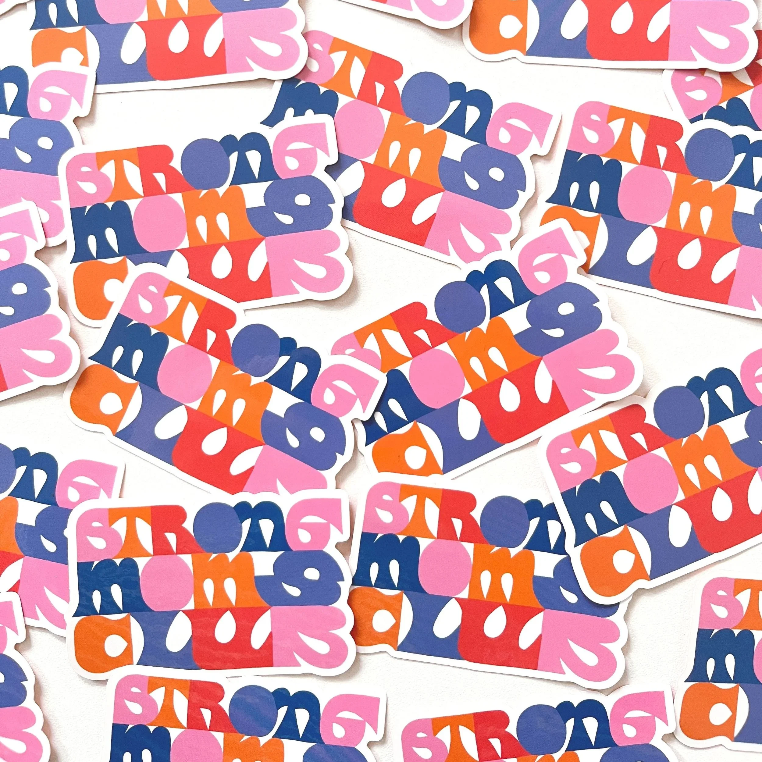 Sticker STRONG MOMS CLUB