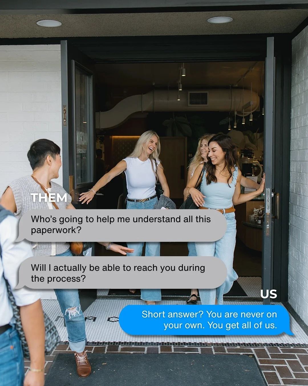 Buying or selling a home comes with a million questions (and that&rsquo;s normal), but you should never have to navigate them alone.
From contracts to timelines to the emotional rollercoaster in between, our team is here to guide, support, and advoca