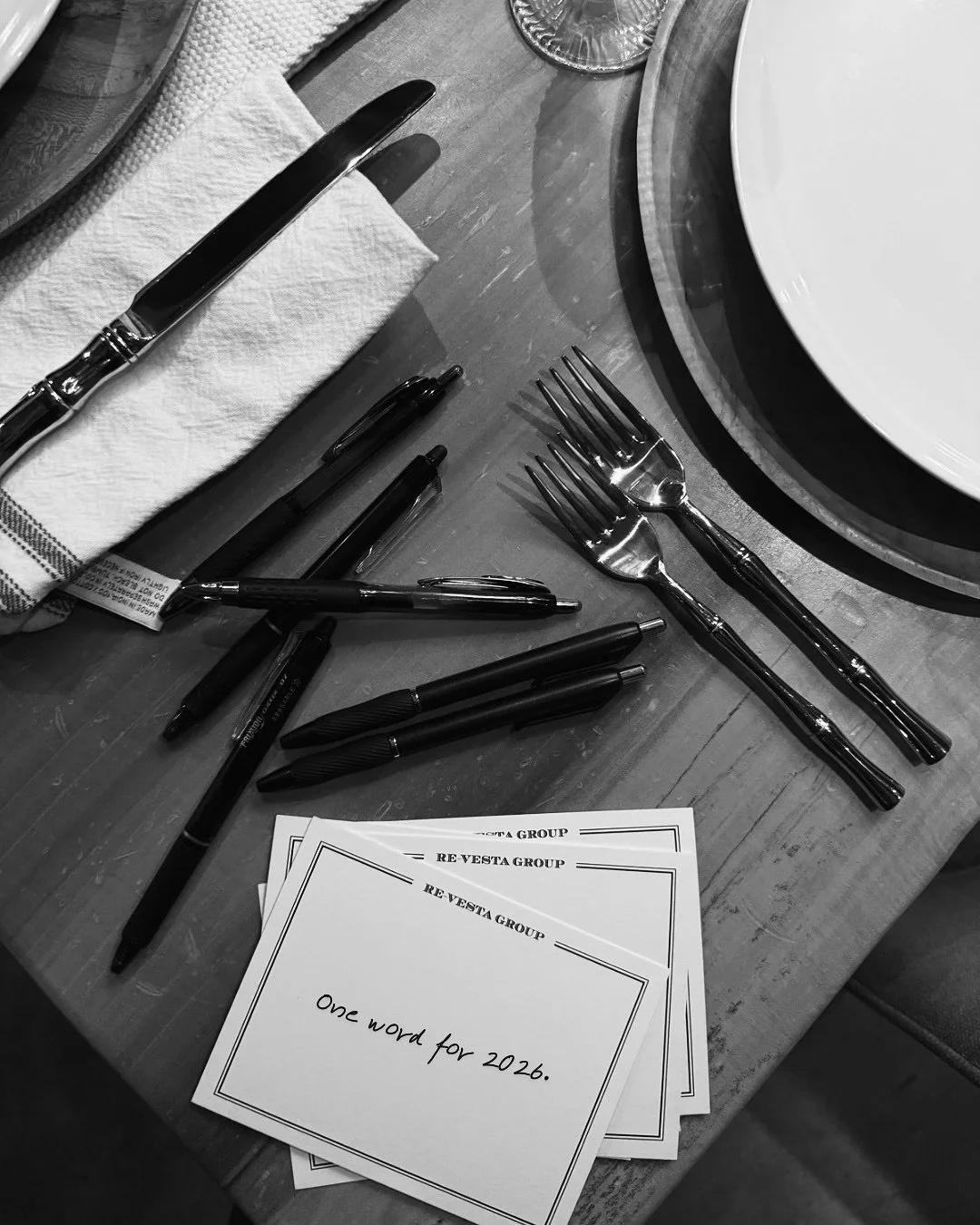 At our holiday team dinner, we renewed a favorite tradition: choosing a word for the year ahead. A simple intention we share together. It&rsquo;s something to return to when things get busy and a way to hold each other accountable as we move into the