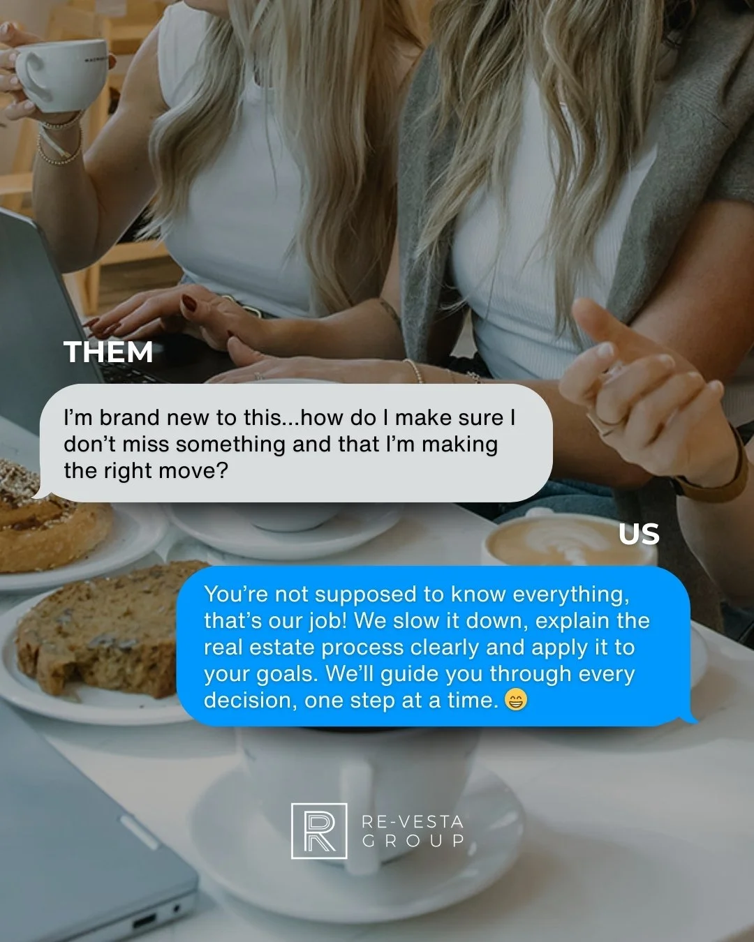 The real estate process can feel like a lot, but you don&rsquo;t have to be the expert. That&rsquo;s what you have us for!
From first questions to final signatures, we&rsquo;re here to translate the paperwork, calm the nerves, and guide your home sea