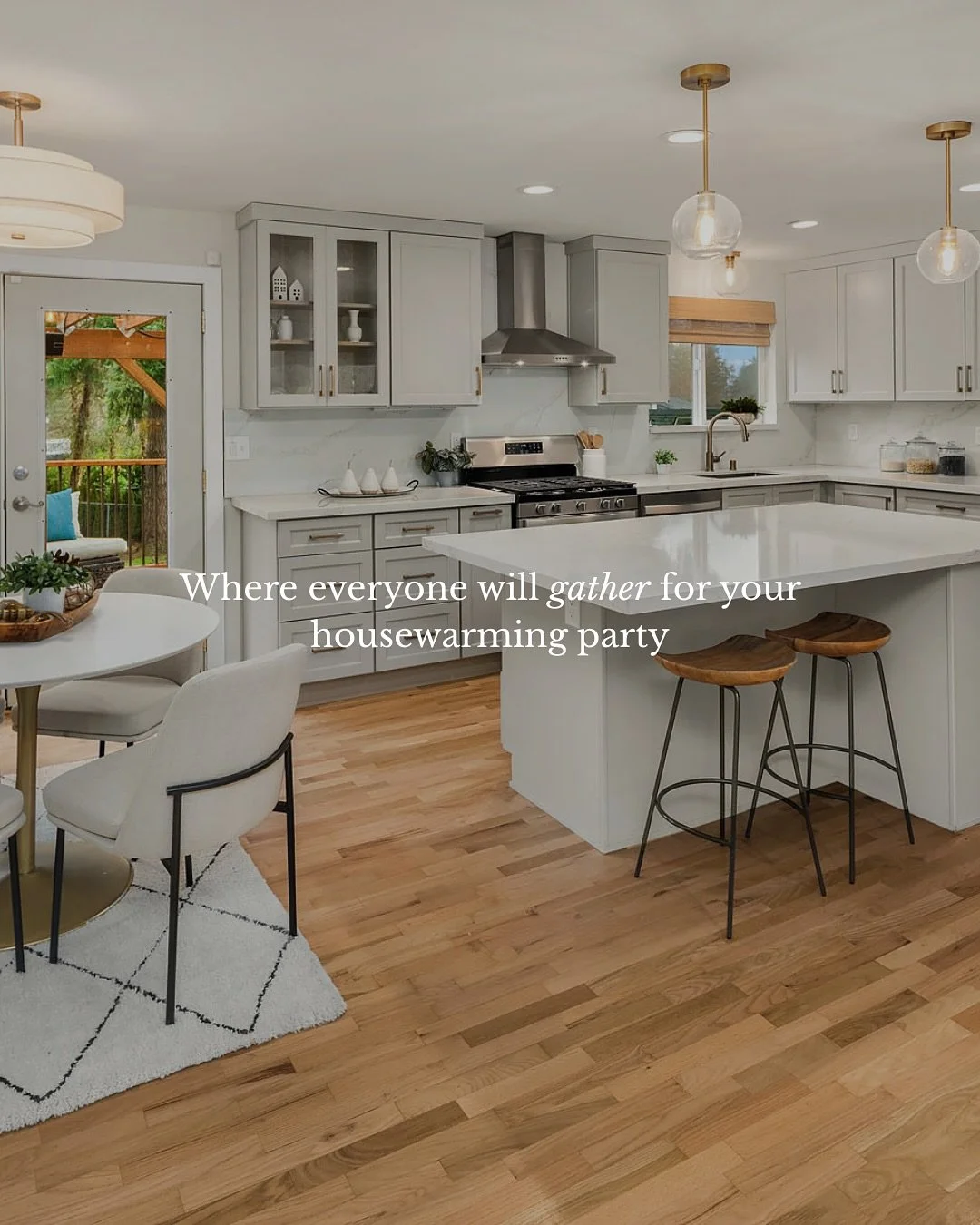 Housewarming gatherings around the kitchen island, slow mornings on the deck, sunlight filling the living spaces, and evenings that naturally drift outdoors. This new to market Kirkland, Finn Hill home was designed for real life to unfold, season aft