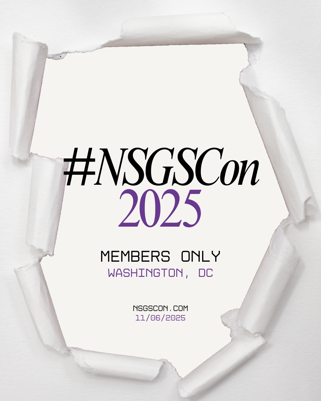 #NSGSCon 2025 