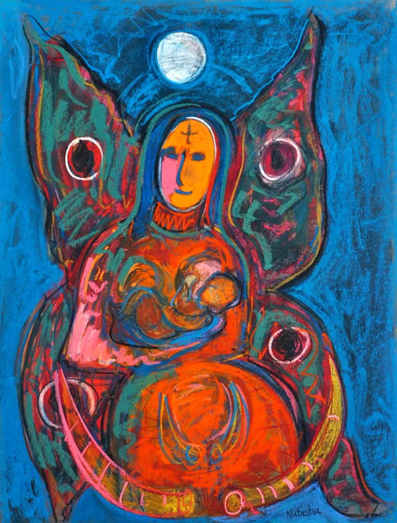 Winged Madonna