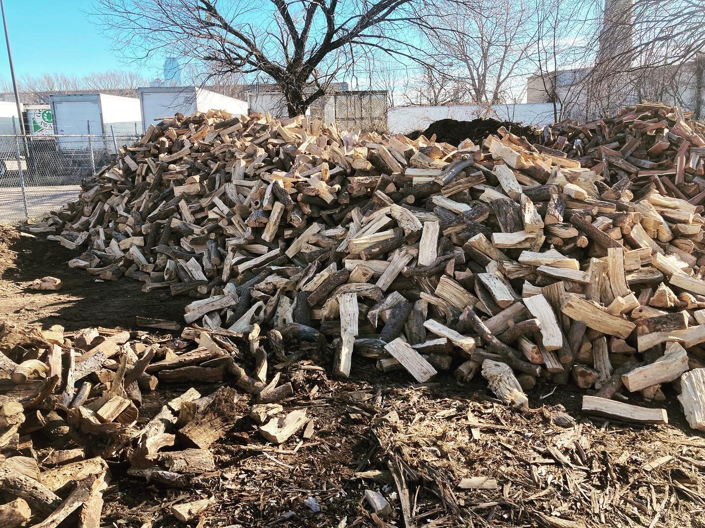 17.5 cords of Pi&ntilde;on Firewood from New Mexico, Half is spoken for&hellip;reach out. #coldfront #firewood #dallas