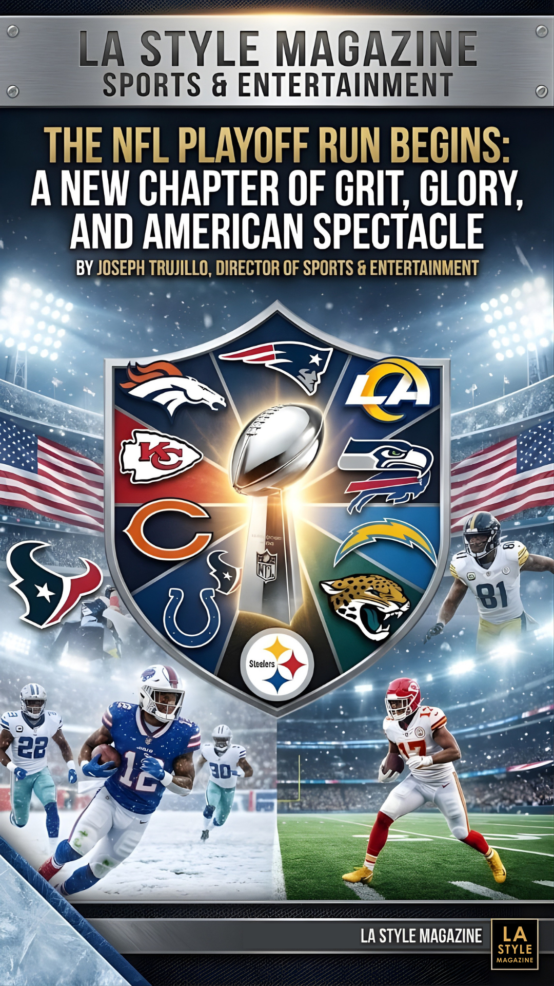 The NFL Playoff Run Begins: A New Chapter of Grit, Glory, and American Spectacle