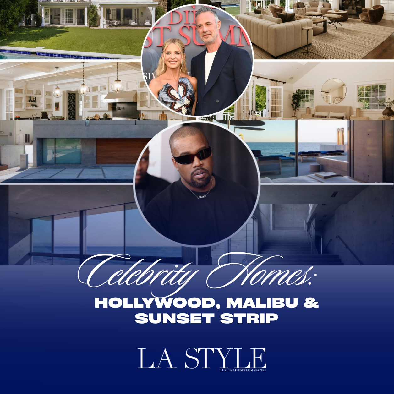 Celebrity Homes: A Hollywood Power Couple Says Goodbye, a Malibu Masterpiece Stays Complicated, and a Sunset Strip Icon Hits the Market for the First Time