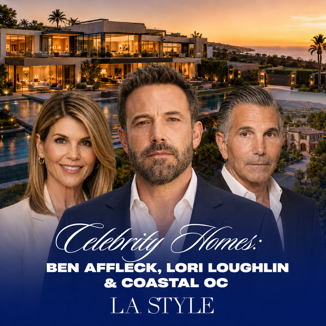 Celebrity Homes: Ben Affleck Closes on J.Lo's Birthday, Lori Loughlin's 18-Month Pricing Lesson, and the Coastal OC Story Nobody Is Telling