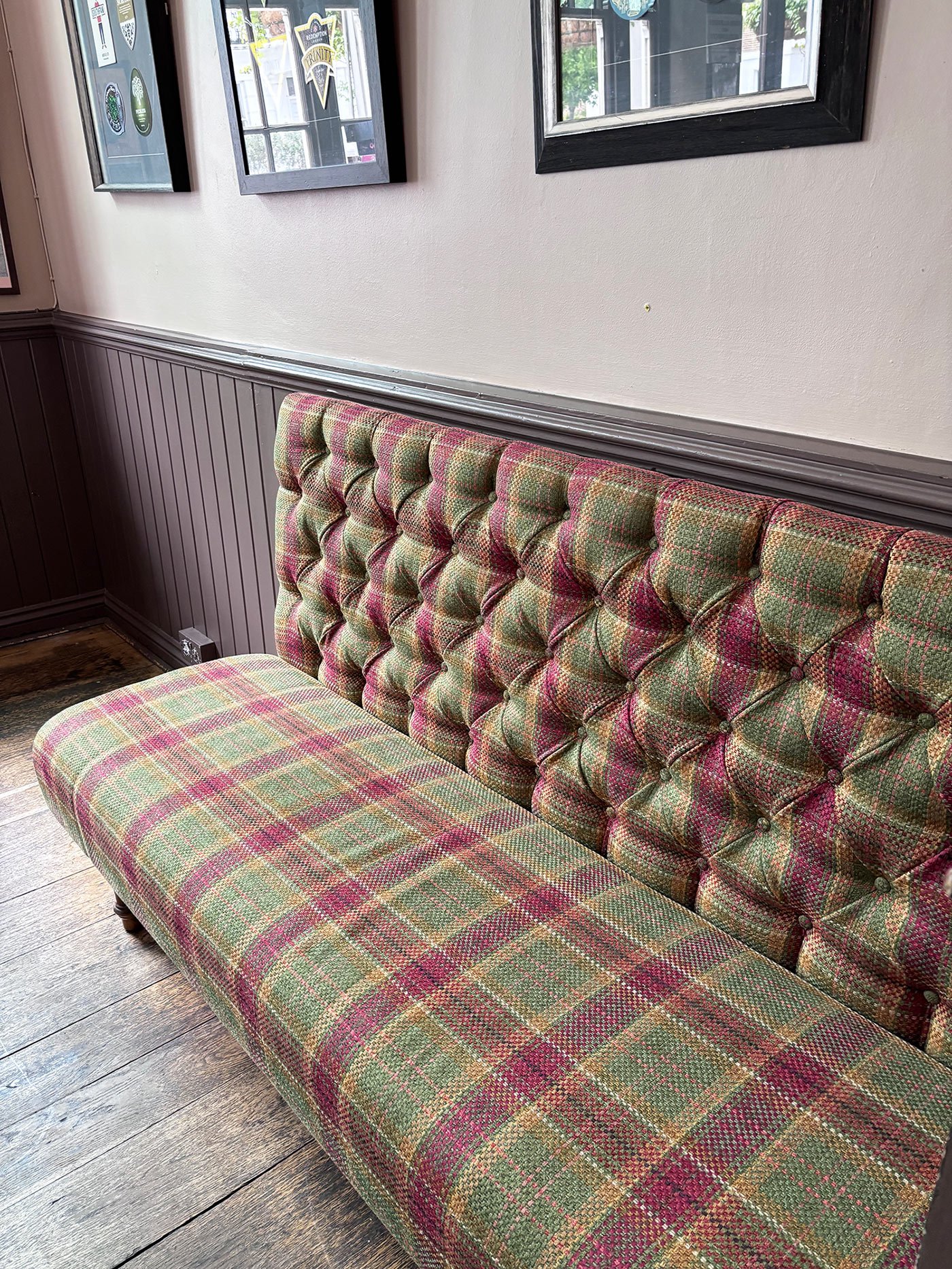 Upholstery Project for The Hansom Cab Pub, Kensington