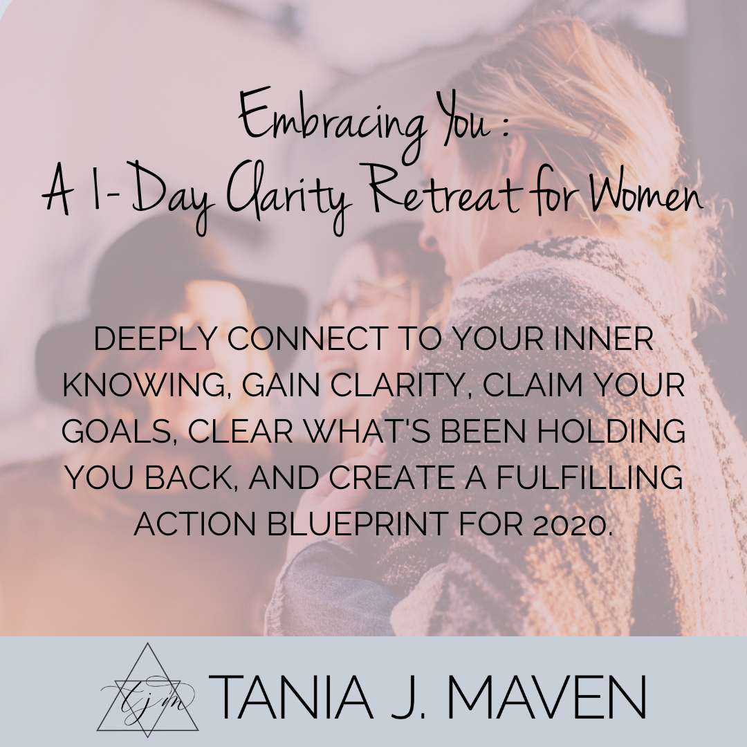 EMBRACING YOU: A 1-Day Clarity Retreat For Women 