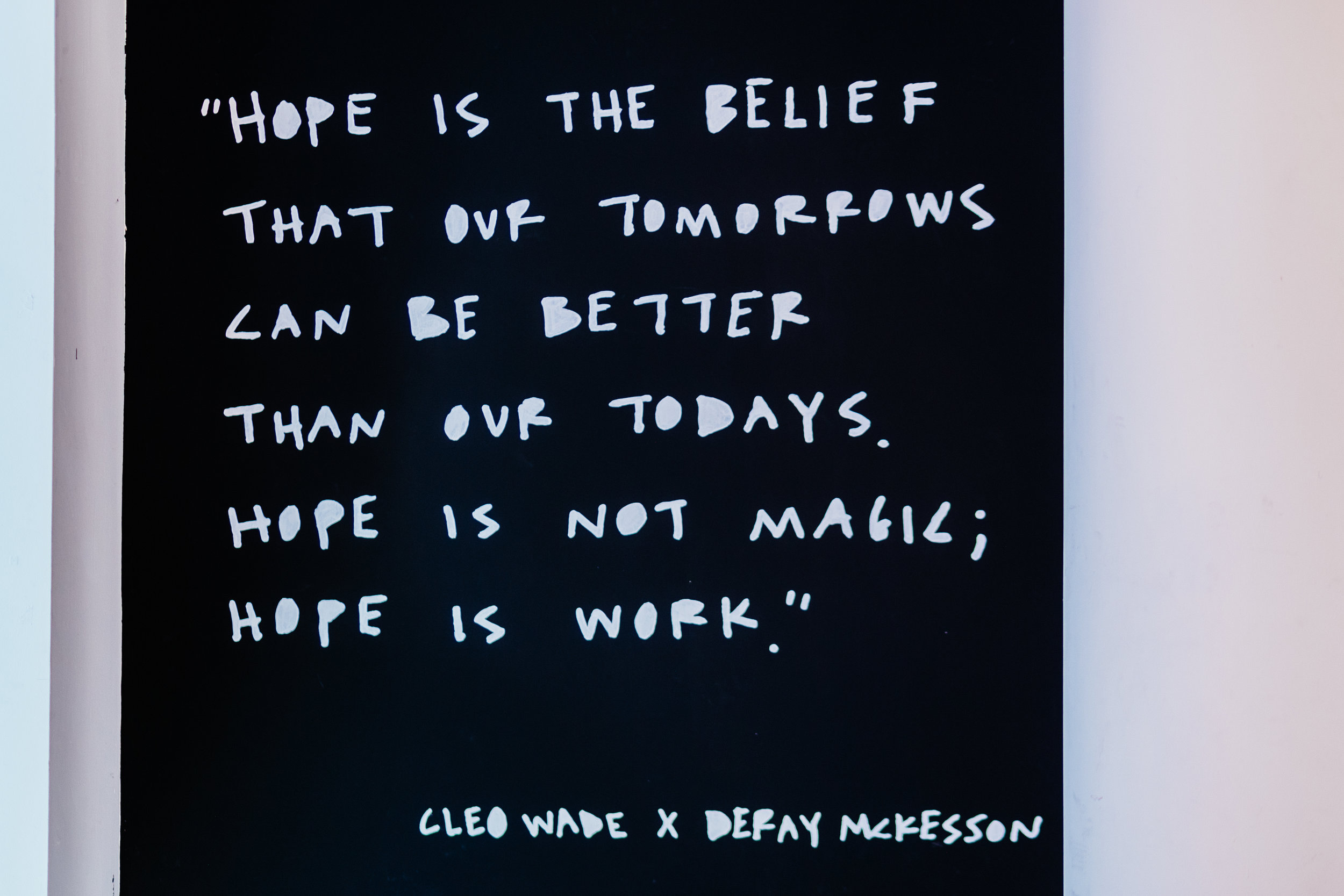Hope by Cleo Wade and DeRay Mckesson