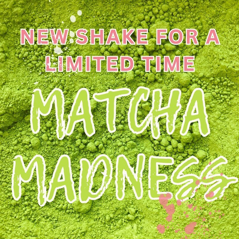 Our Shake Bar has a new flavor!  Made with unsweetened almond milk, organic matcha green tea, organic super greens, and vanilla protein powder!  #matcha #surgefitnesscenter #northhaven #youvebeensurged