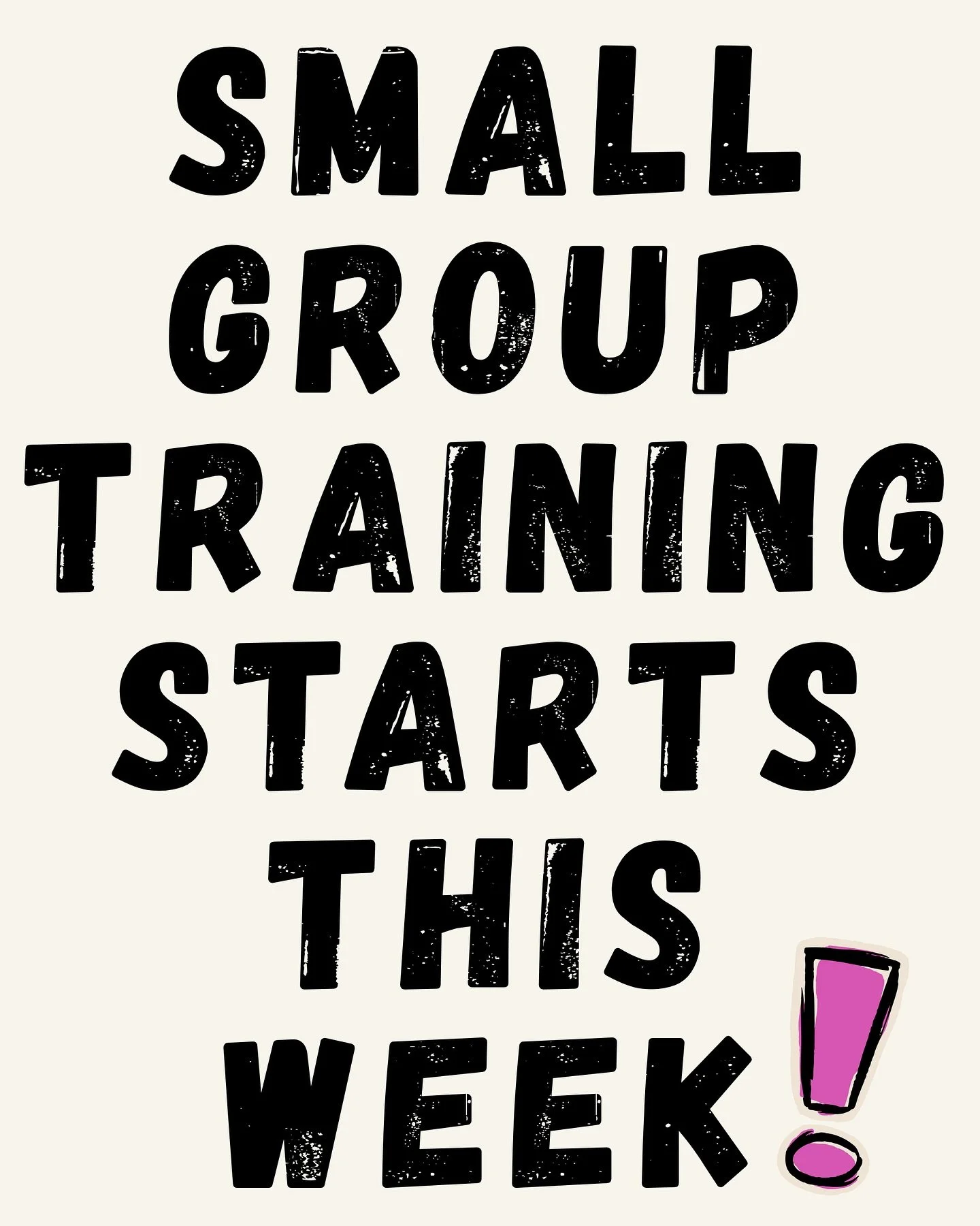 Sign up at the Front Desk!  Classes run on Thursdays at 4:45pm and/ or Saturdays at 9:00am.
#smallgrouptraining #personaltraining #getstrong #fitness #healthylife