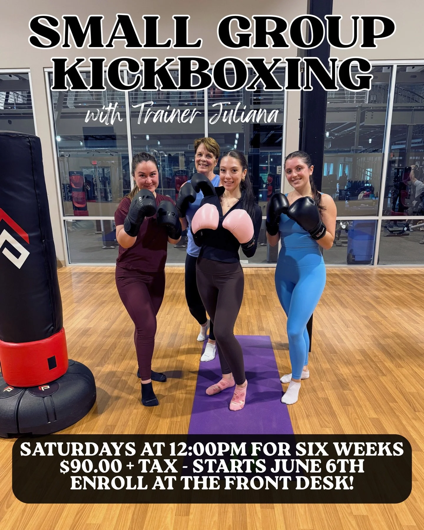 Starts this week! Sign up at the Front Desk!

#kickboxing #fitness #strong
