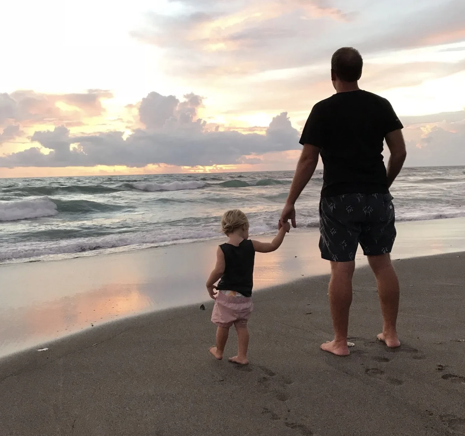 Rainy days in Bali often lead to gorgeous sunsets
