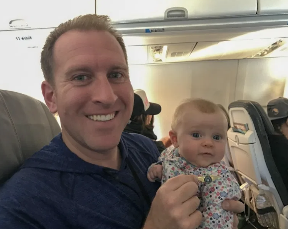 Liesel’s 1st flight, March 2017 (Hawaii)