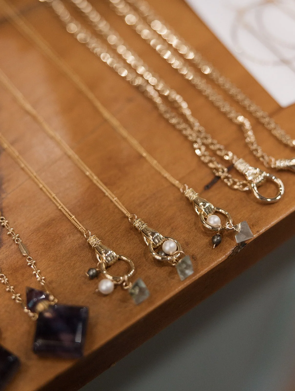 Florence-Doorknocker Necklace $128