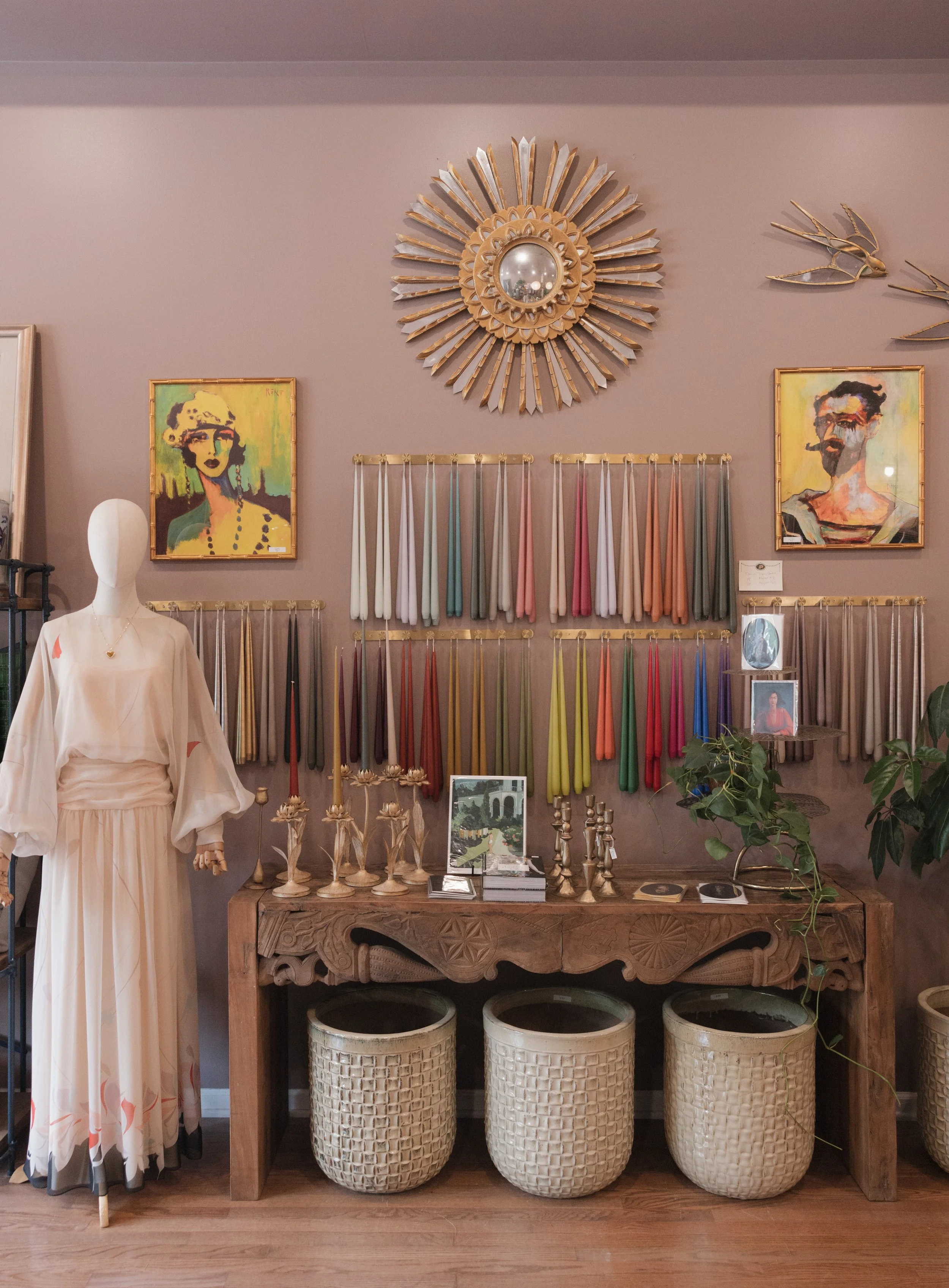 16" Taper Candles $18