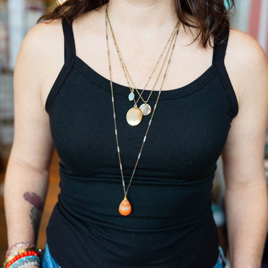 Carnelian Antique Silver Fill Necklace 2.png