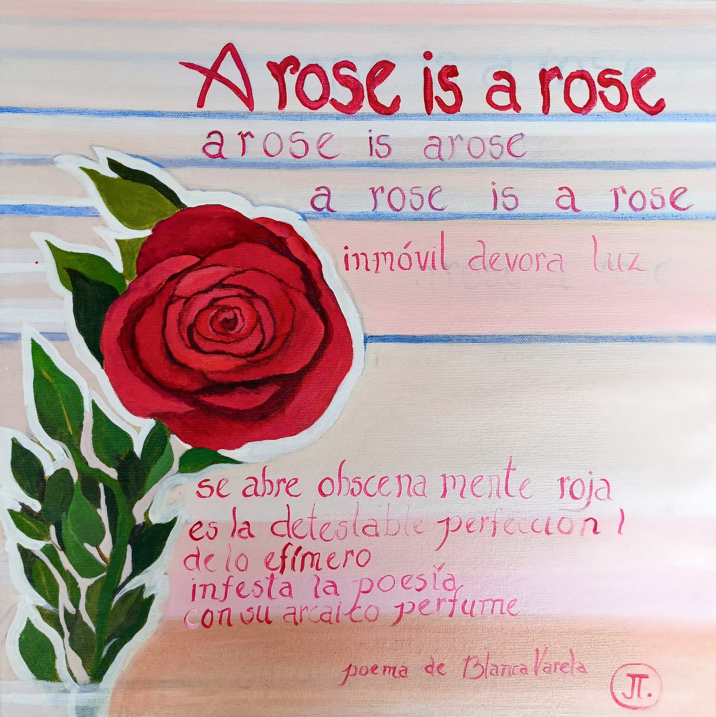 From Hosefa´s Tavolara series FLORAL GAMES